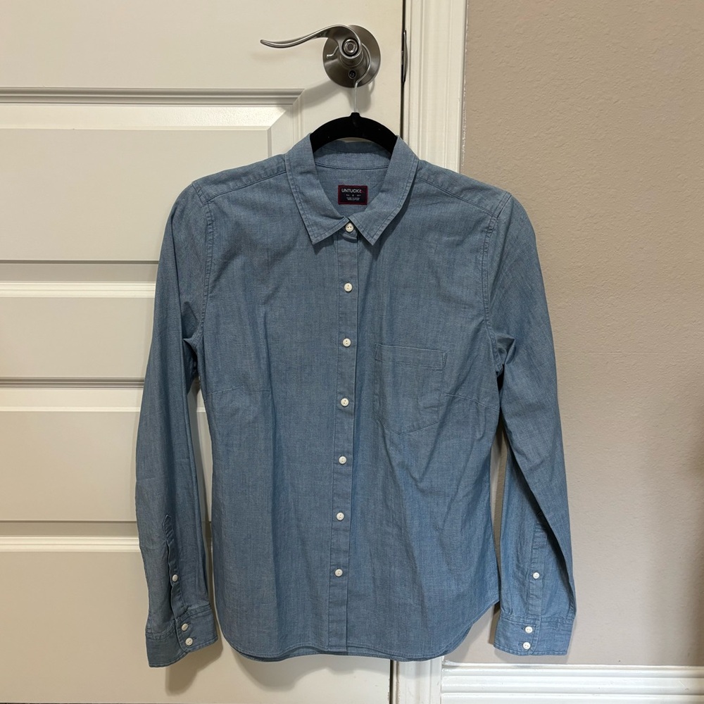 UNTUCKit Women’s 100% Cotton Button Down Shirt